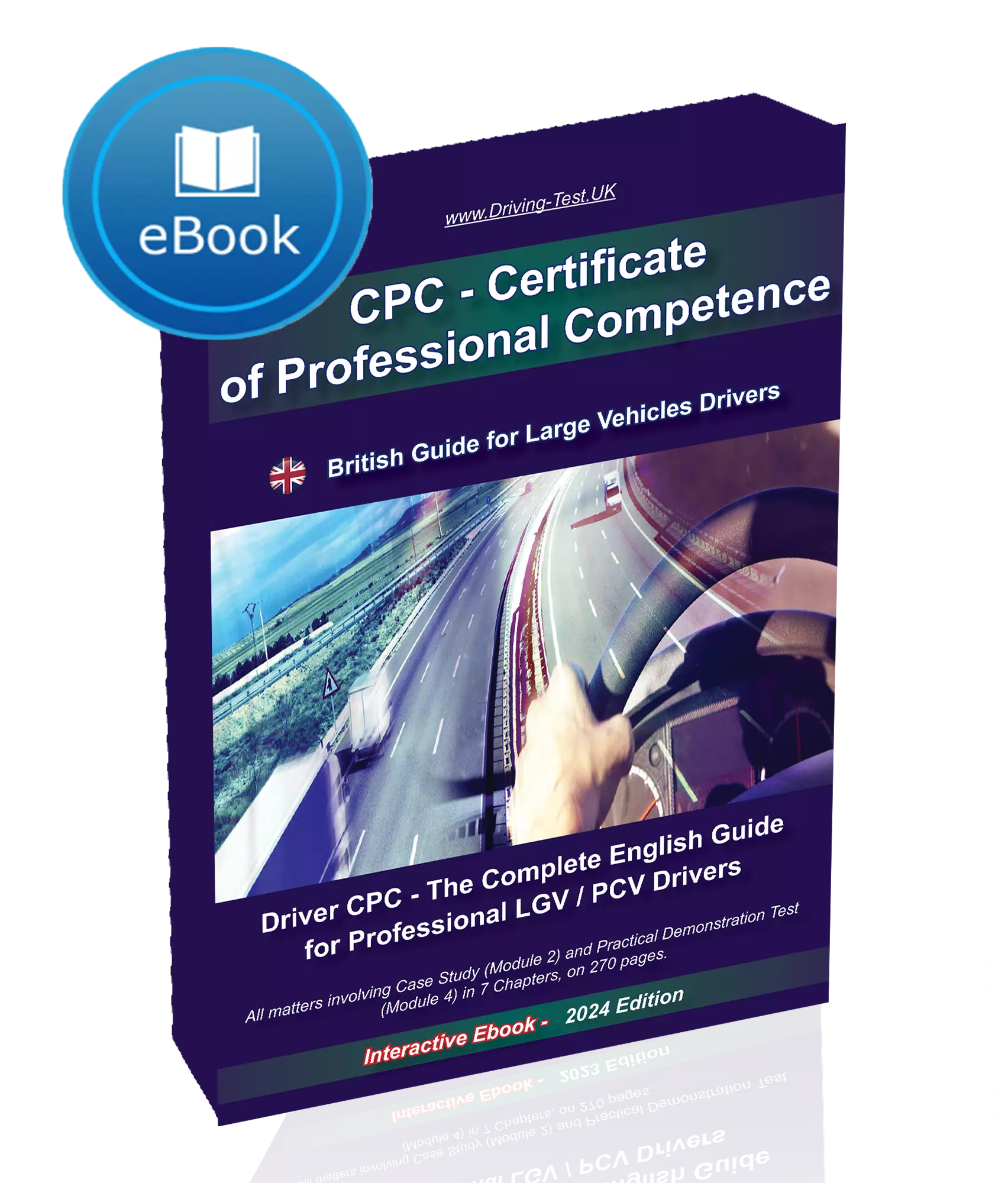 Сертификат CPC о профессиональной компетентности водителей Великобритании Книга pdf