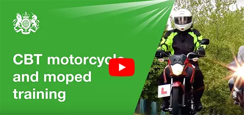Curso CBT de un día para motos de carretera Reino Unido