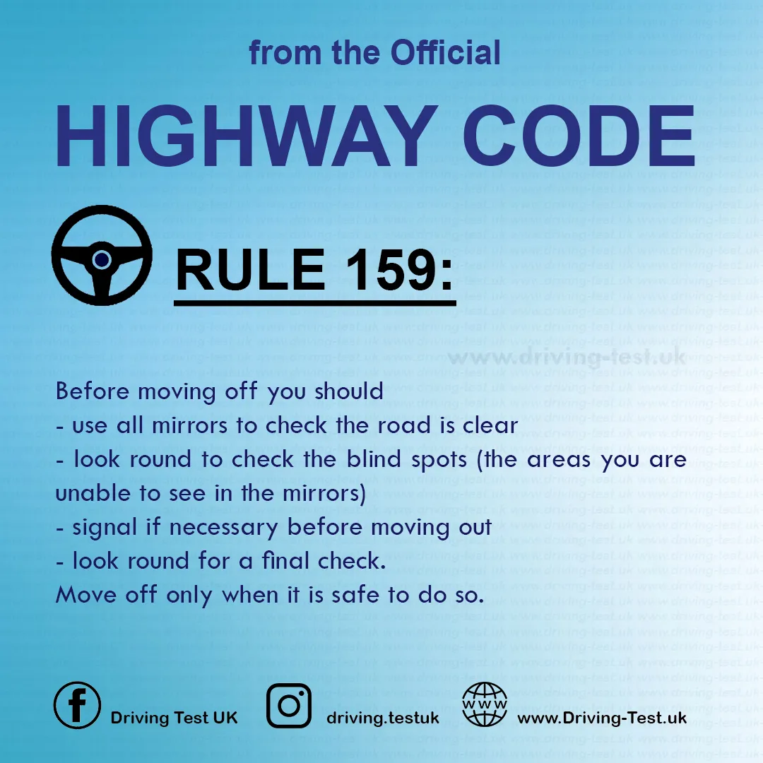 The Official Highway Code of Great Britain free pdf Using the road Rule 159