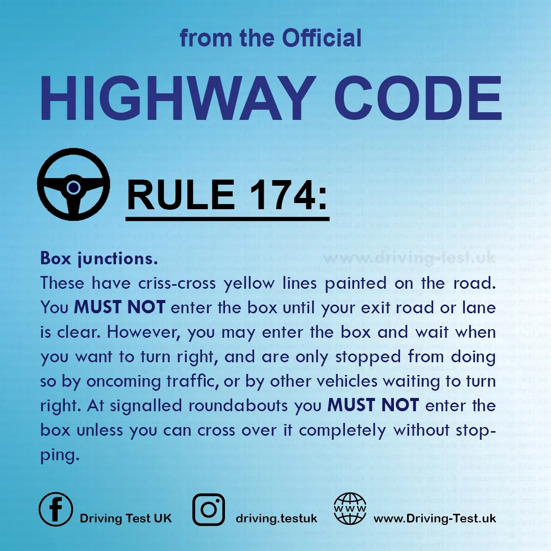 The Official Highway Code of Great Britain free pdf Using the road Rule 174