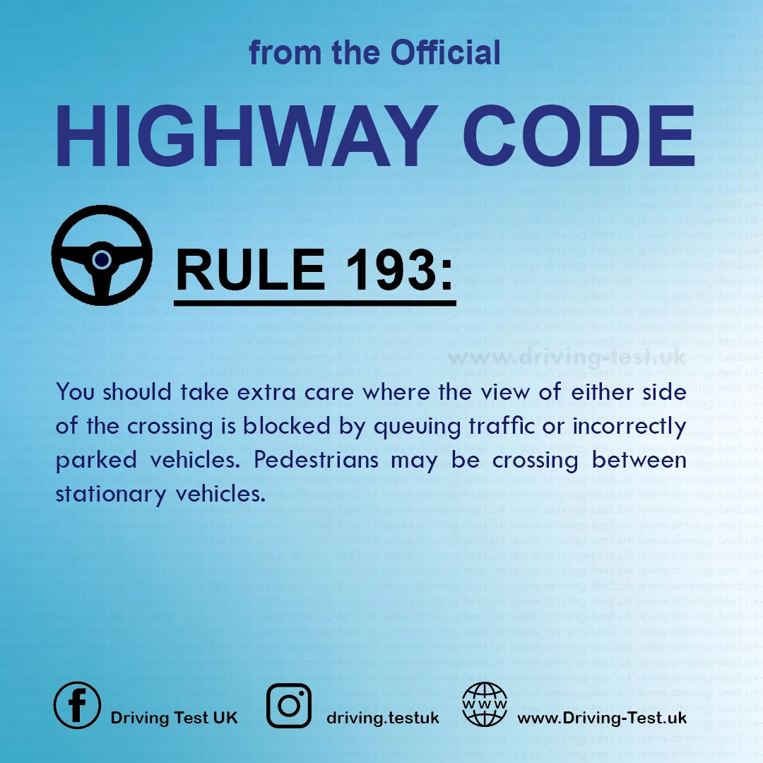 The Official Highway Code of Great Britain free pdf Using the road Rule 193