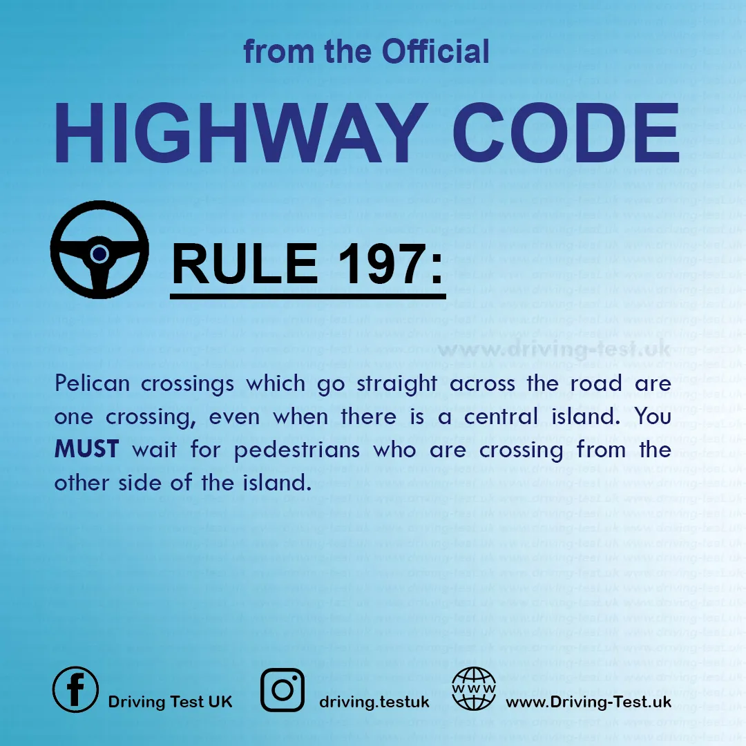 The Official Highway Code of Great Britain free pdf Using the road Rule 197