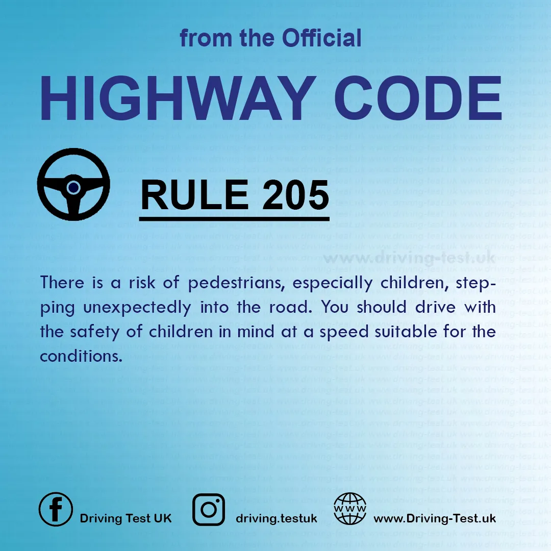 The Official Highway Code of Great Britain free pdf Using the road Rule 205