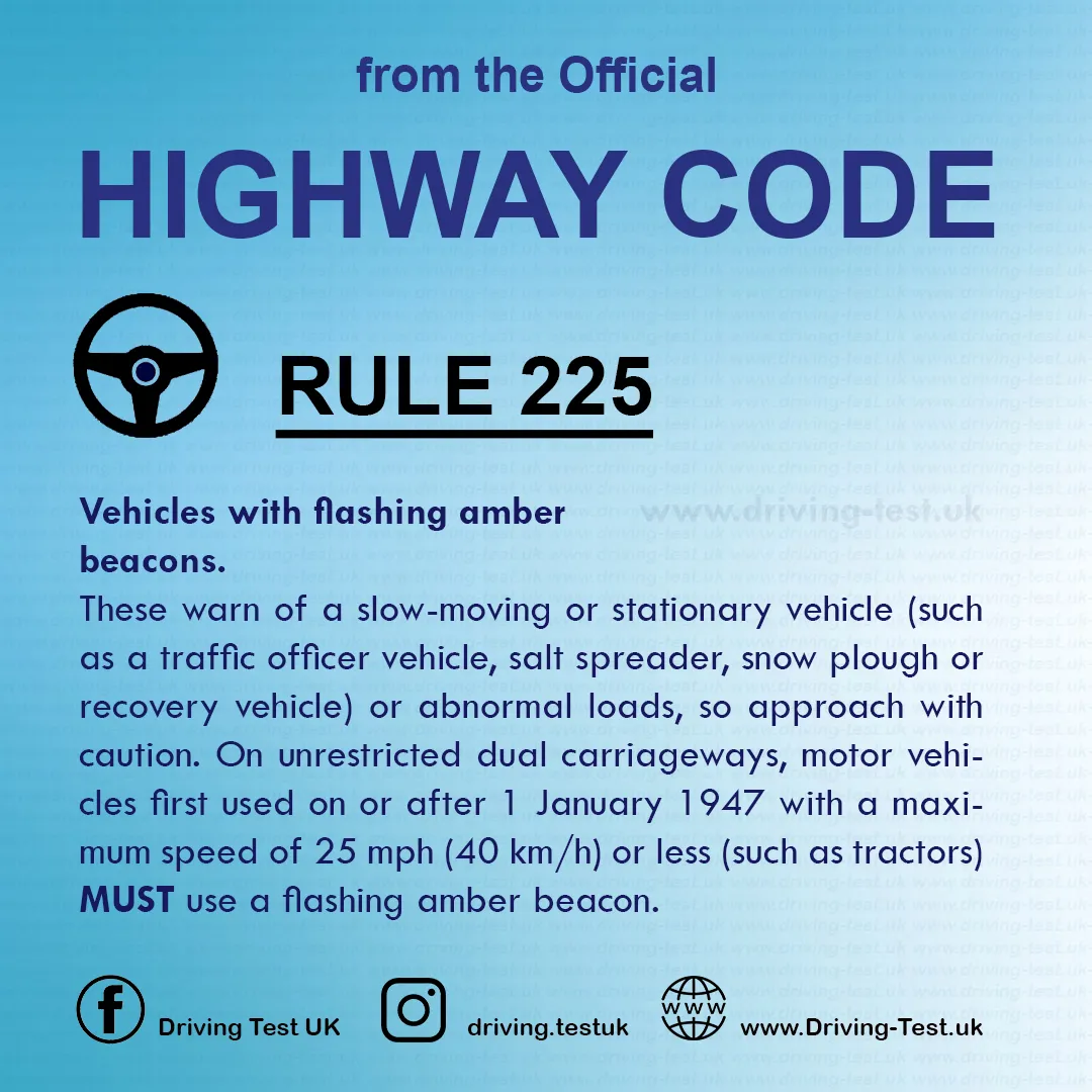 Vulnerable road users requiring extra care Highway Code UK driving licence Rule 225