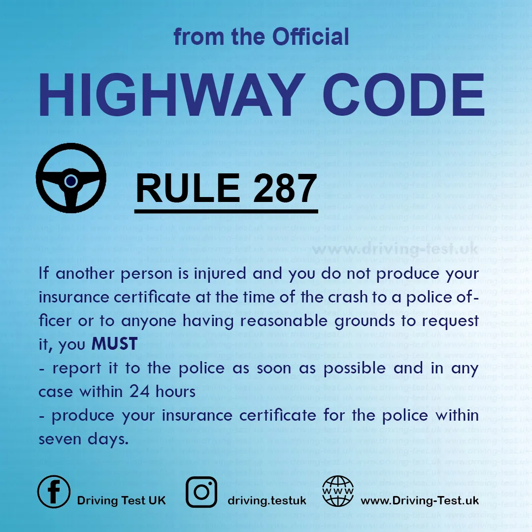 What to do if my car breaks down on motorway British Highway Code Rules free expert advice Rule 287
