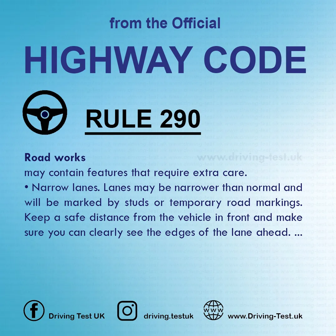 British Driving license UK how to pass exams Rule 290