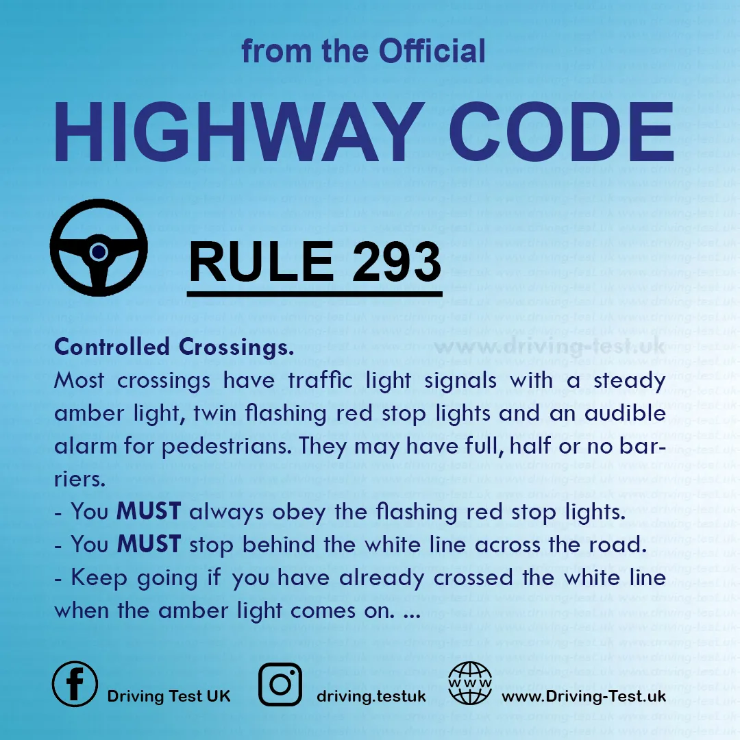 British Driving license UK how to pass exams Rule 293