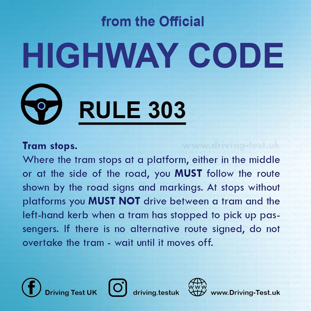 British Driving license UK how to pass exams Rule 303